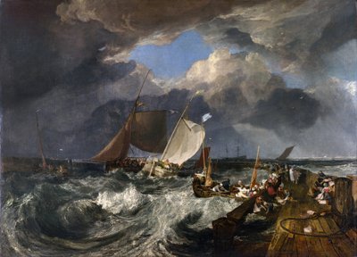 Calais Pier: An English Packet Arriving by Joseph Mallord William Turner